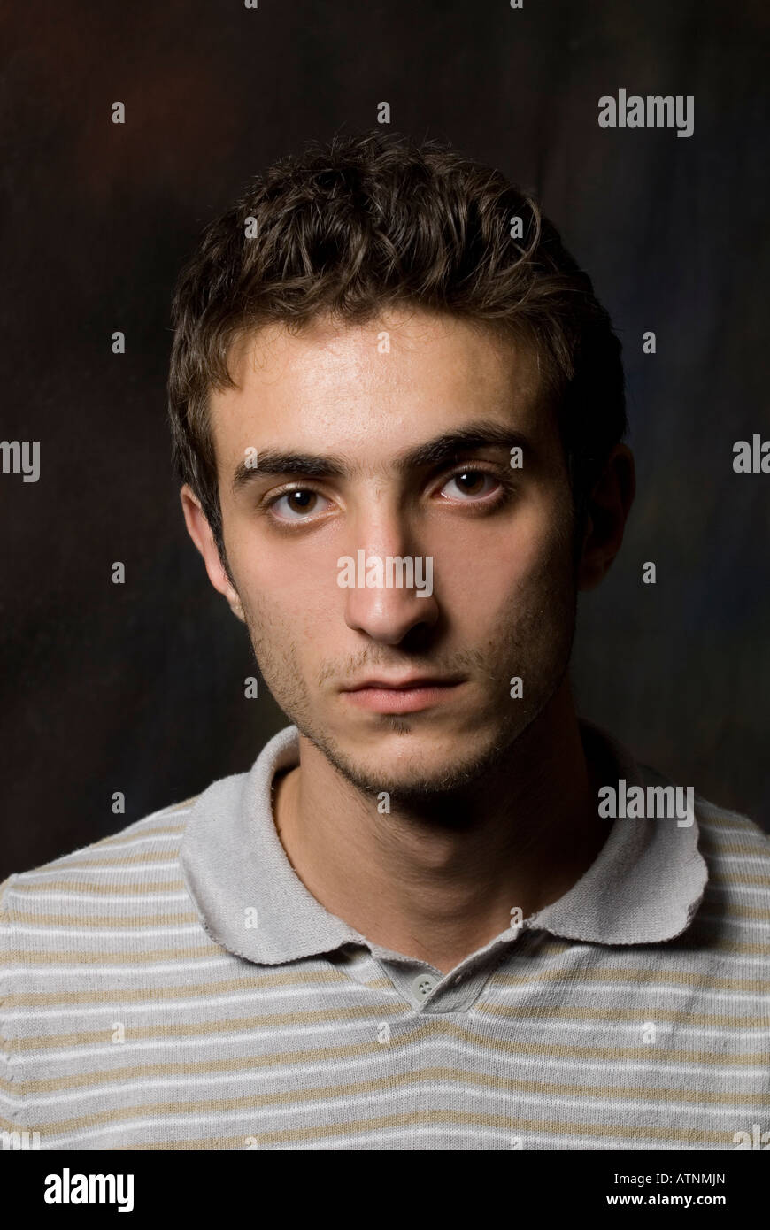 Portrait of a young man Stock Photo - Alamy