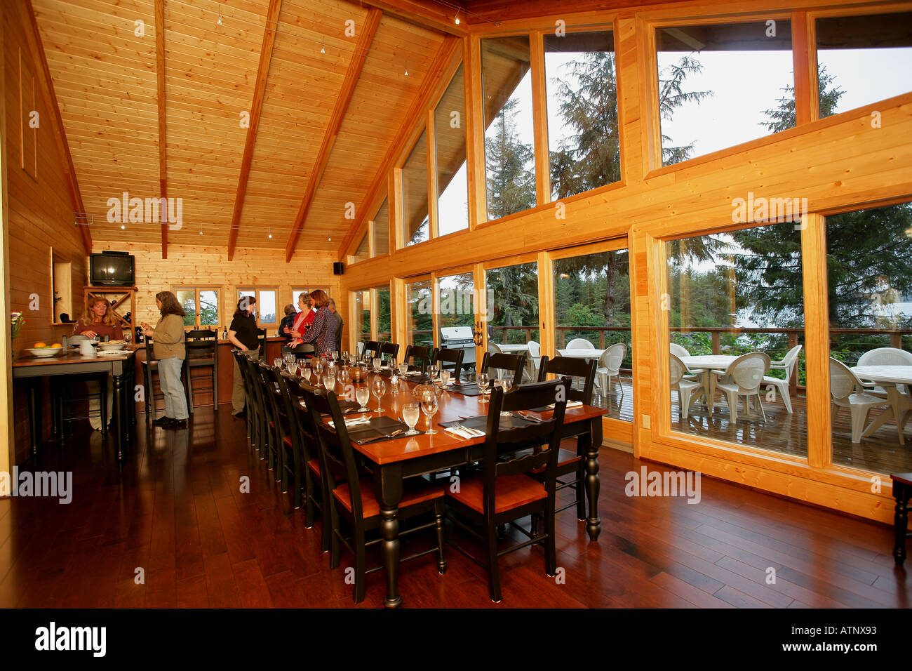 Talon Lodge, Apple Island, Sitka, Alaska Stock Photo: 5342866 - Alamy