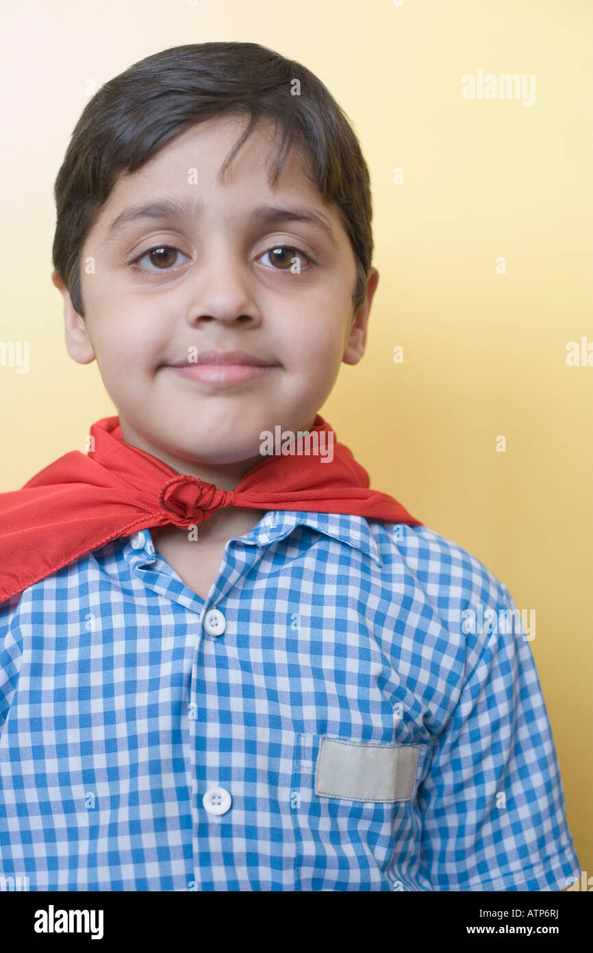 Portrait of a schoolboy smiling Stock Photo - Alamy