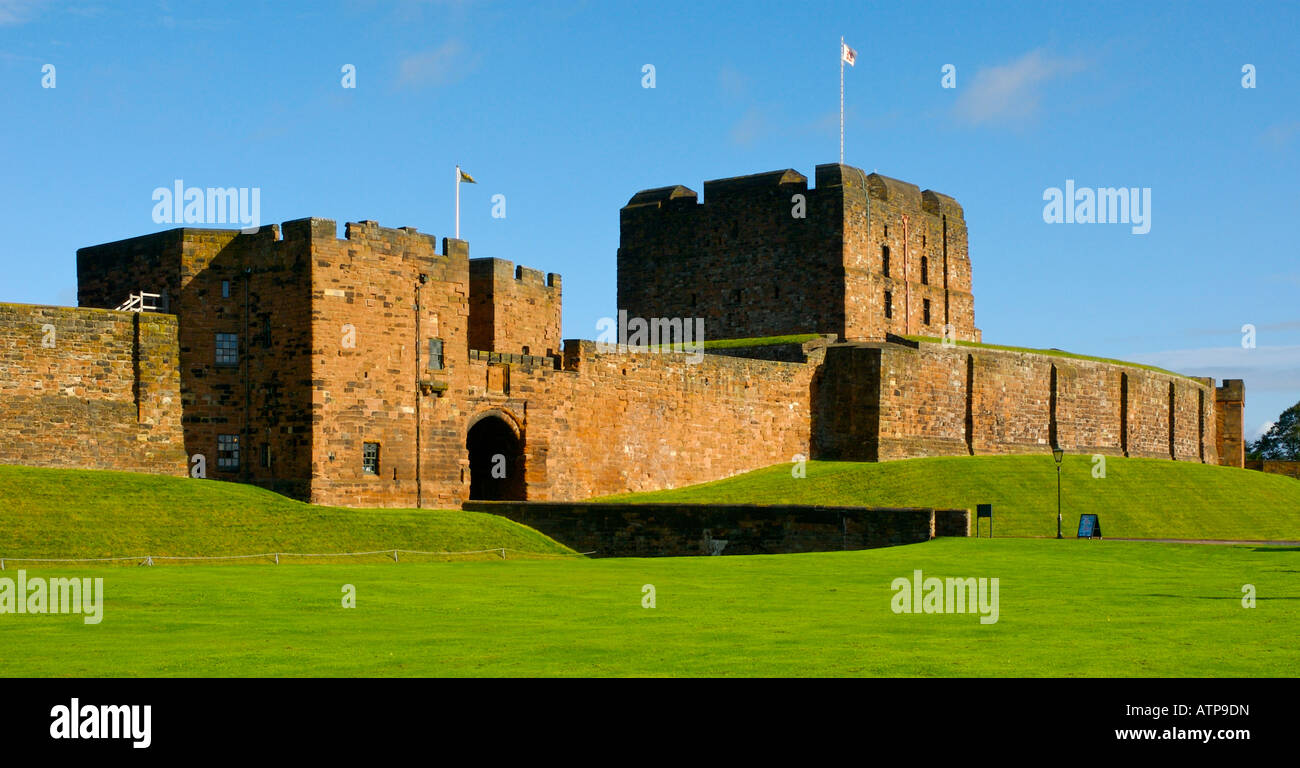 Carlisle Castle, Carlisle, Cumbria UK Stock Photo