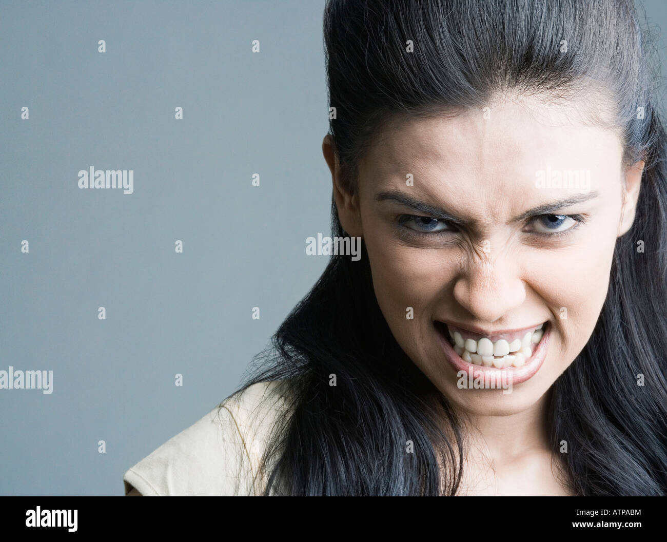 Clenching Teeth High Resolution Stock Photography and Images Alamy