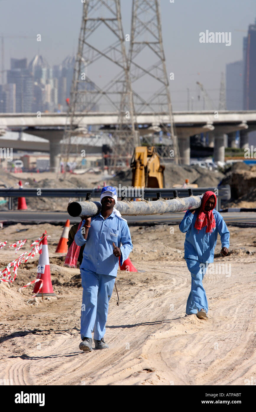 Staggering construction in Dubai 7 Stock Photo