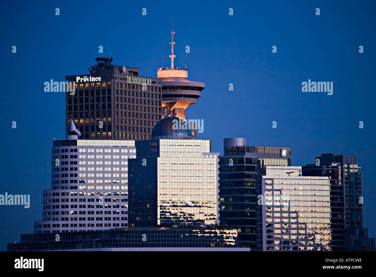 Canada vancouver tall building hi-res stock photography and images - Alamy
