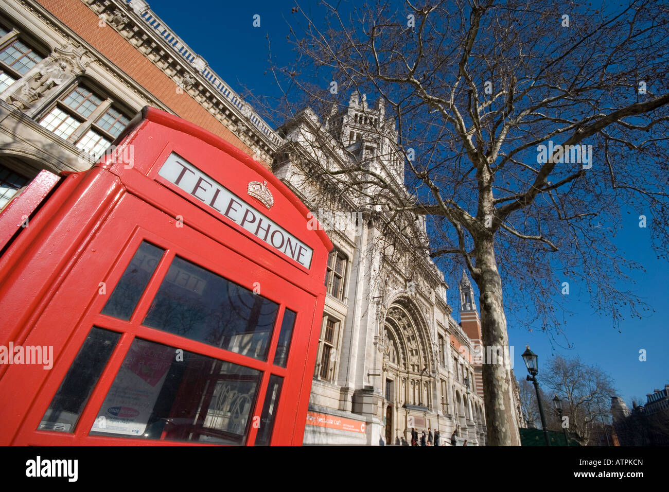 Victoria and Albert Museum, London, UK Stock Photo