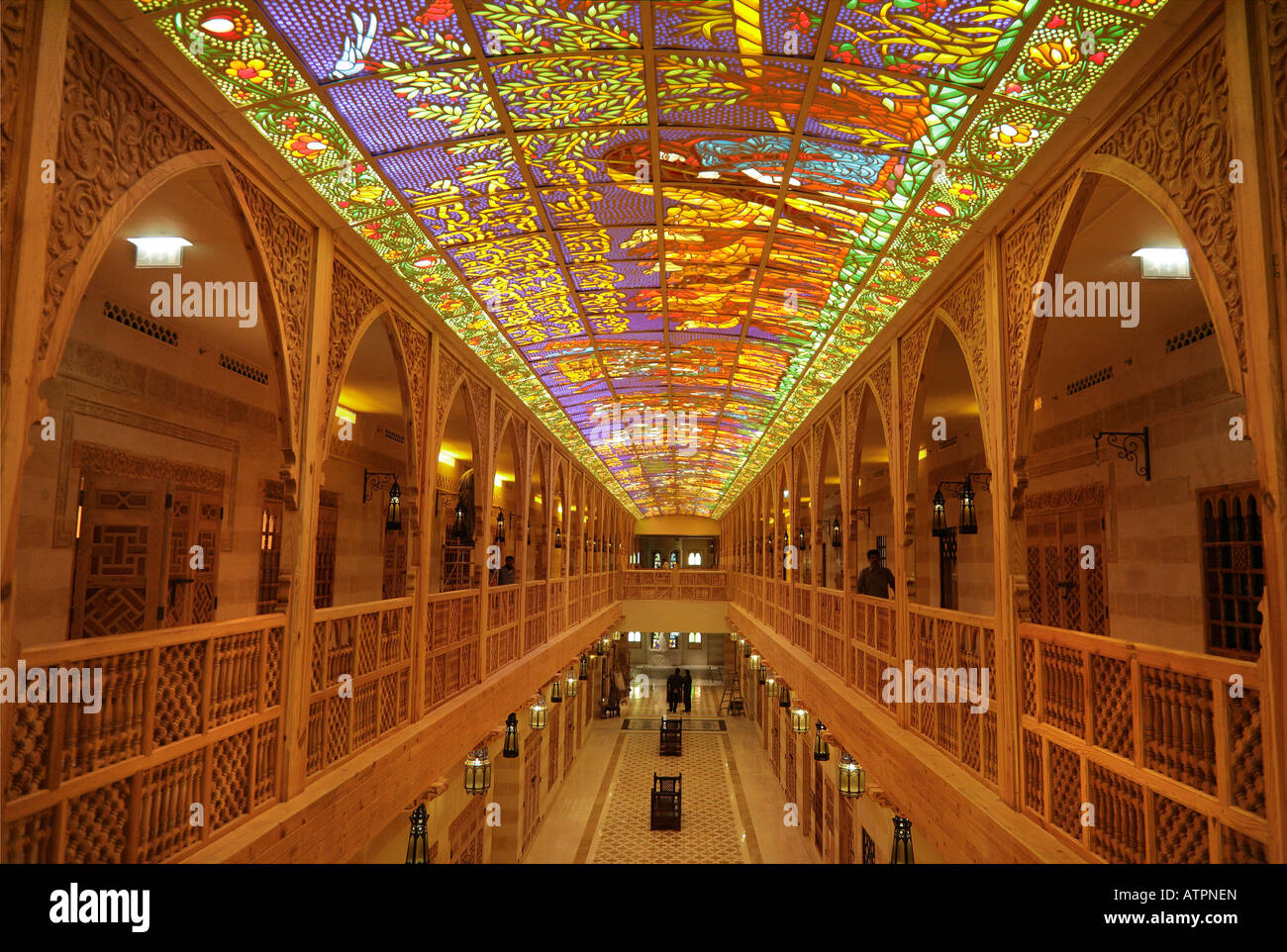 Shopping arcade in Wafi City Dubai 3 Stock Photo