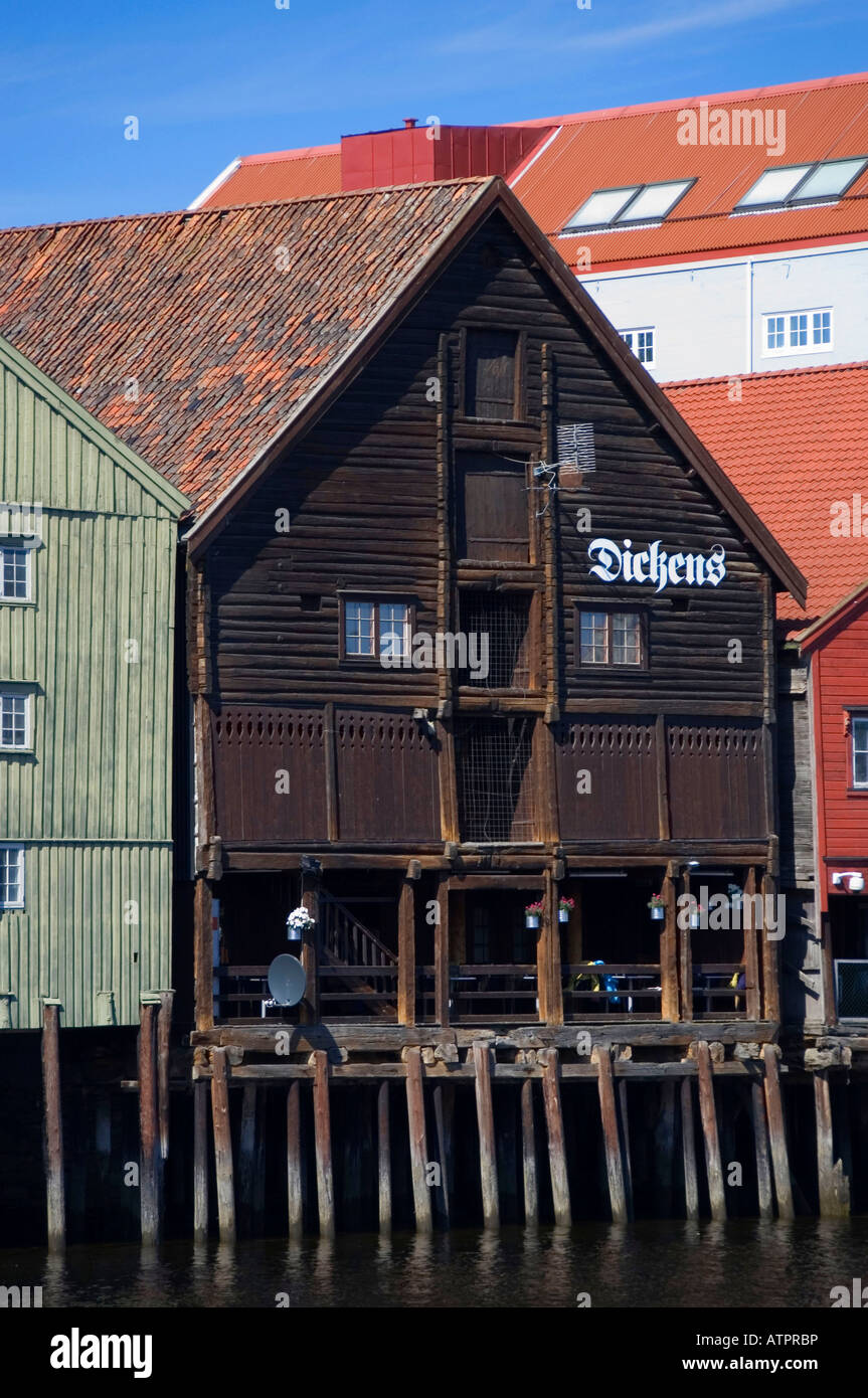 Storehouse / Trondheim Stock Photo