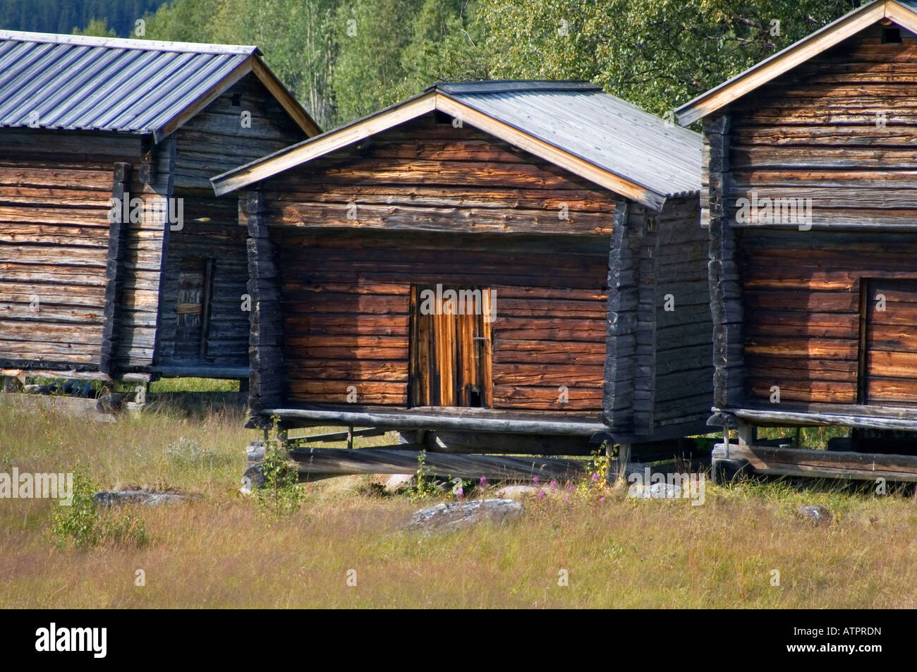 Settlement / Lapland Stock Photo