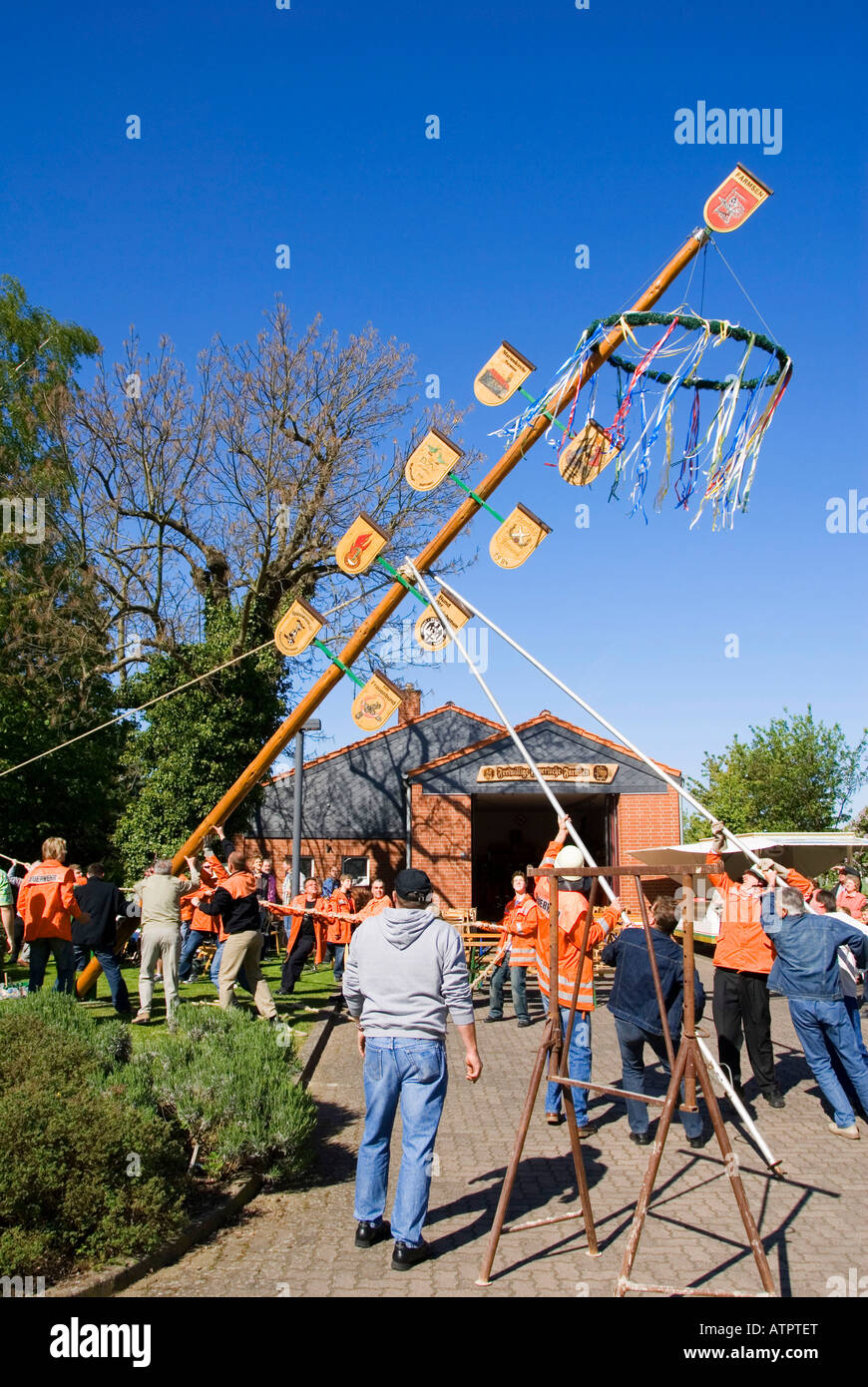 May Tree Event May tree festival hi-res stock photography and images - Alamy