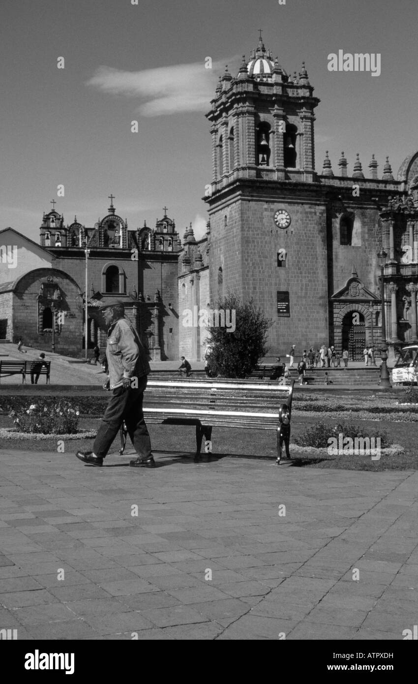The Plaza de Armas square, Cusco, Peru Stock Photo