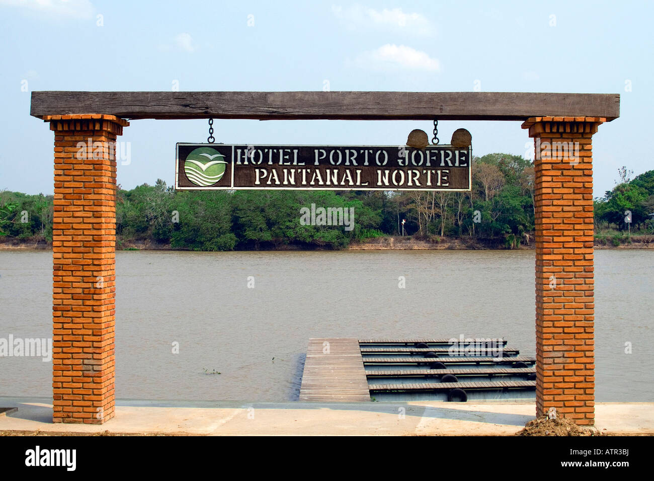 Landing stage Stock Photo