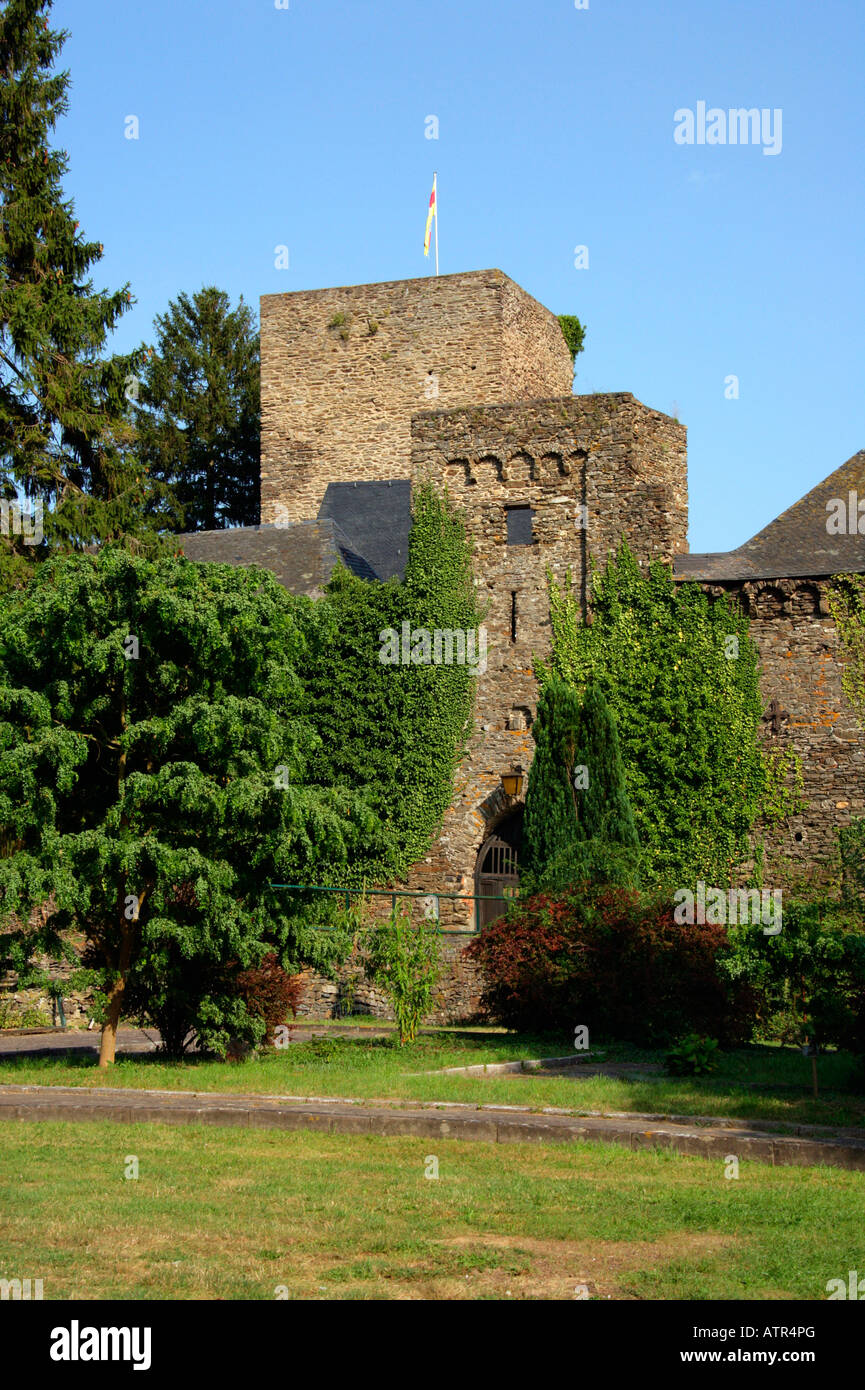 Castle Langenau / Nassau Stock Photo