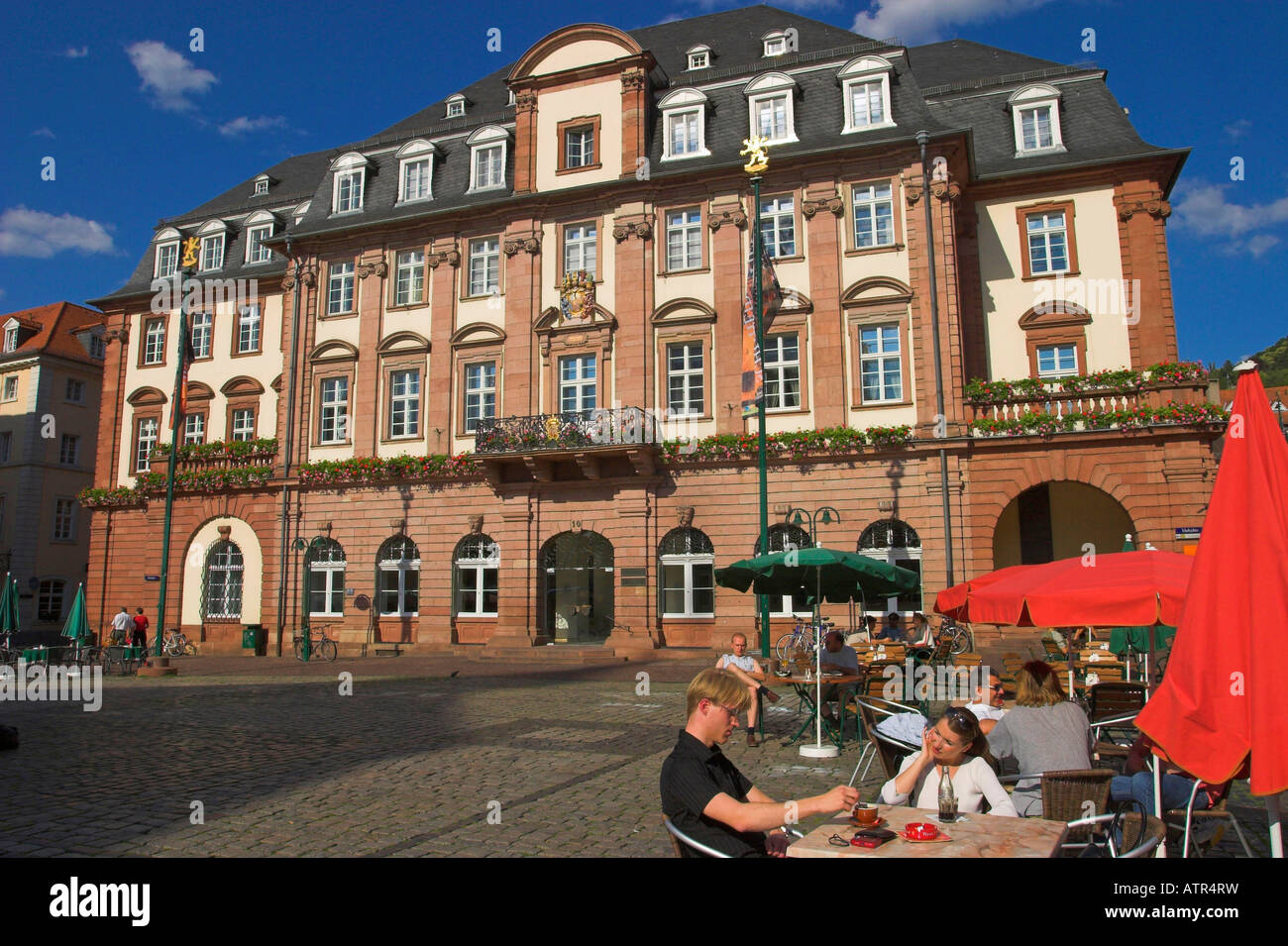 Town hall / Heidelberg Stock Photo Alamy