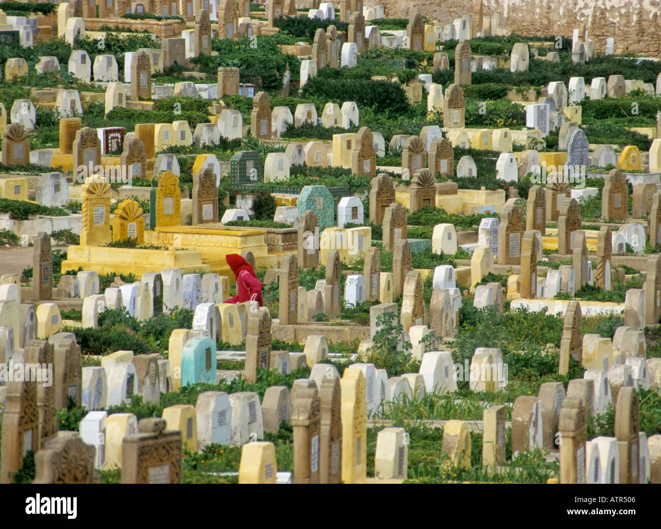 Sale Cemetry, near Rabat, Morocco Stock Photo