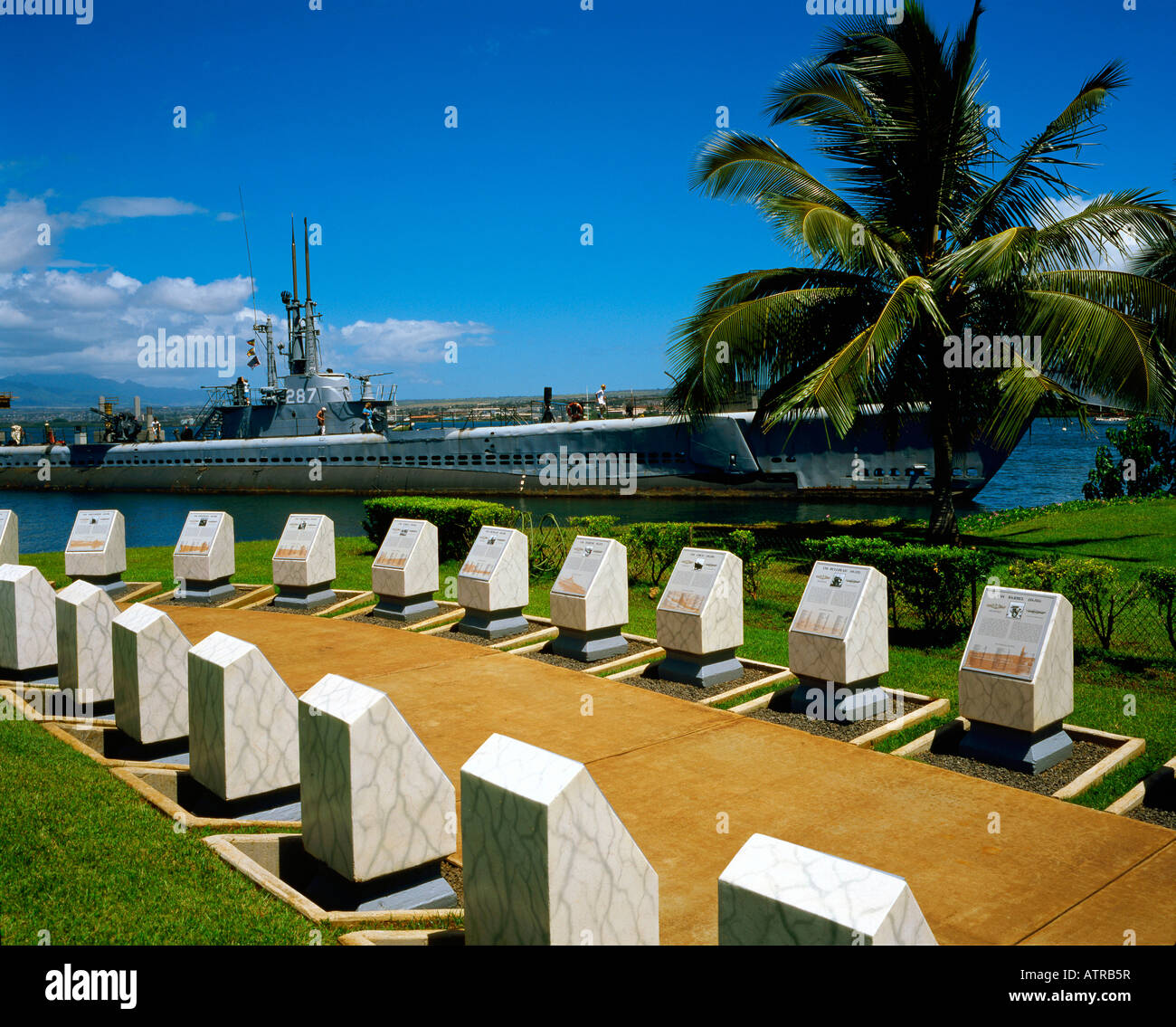 Navy museum / Pearl Harbour Stock Photo