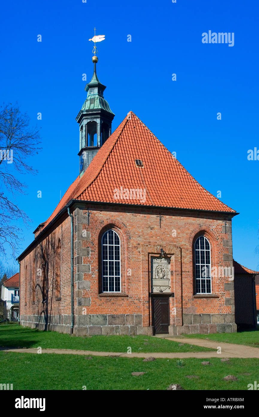 Chapel of palace Ahrensburg Stock Photo Alamy