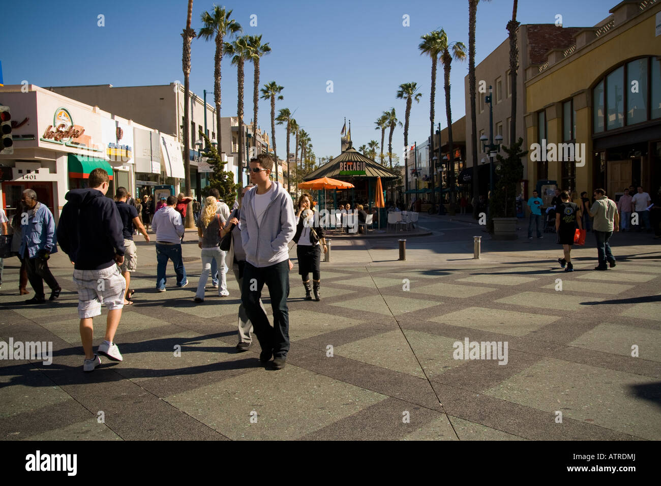 3rd Street Promenade Stock Photos 3rd Street Promenade Stock