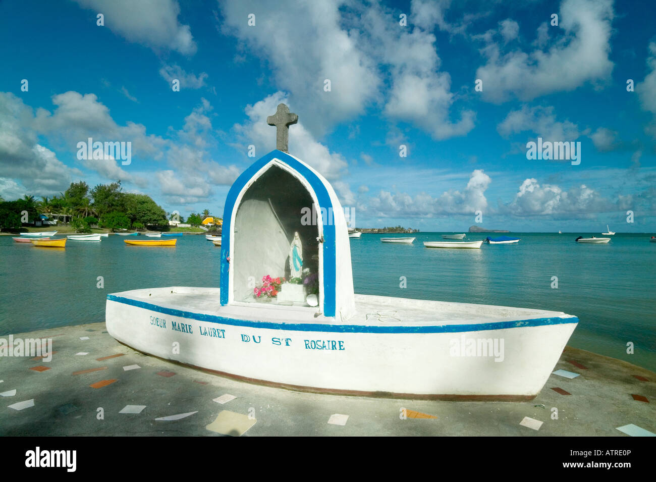 GRAND GAUBE -  MAURITIUS ISLAND Stock Photo
