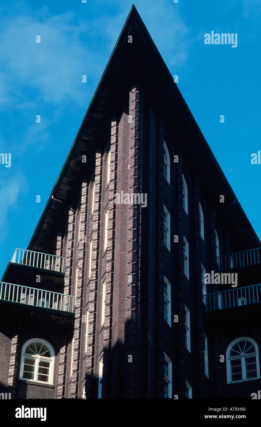 Chile house / Hamburg Stock Photo Alamy