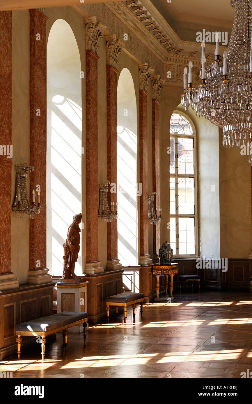 Fulda, Schloß Fasanerie, Saal Stock Photo Alamy