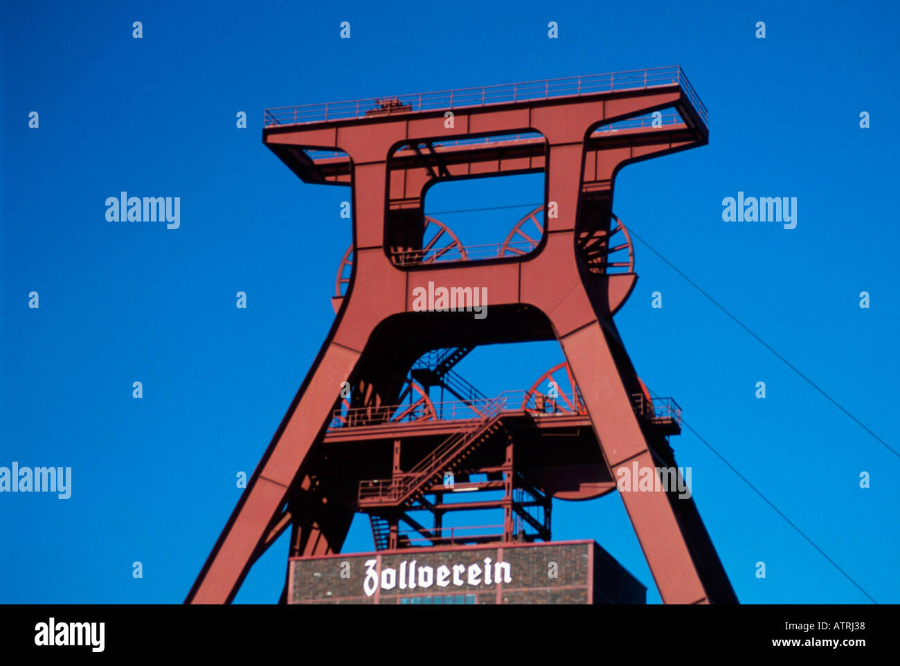 Coal mine Zollverein / Essen Stock Photo