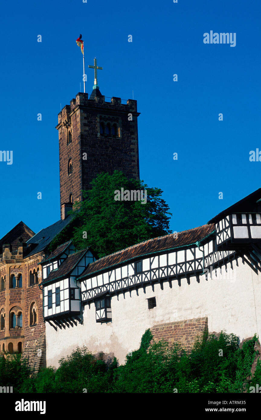 Castle Wartburg / Eisenach Stock Photo