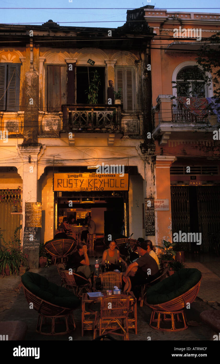 Kampot the rusty keyhole Stock Photo