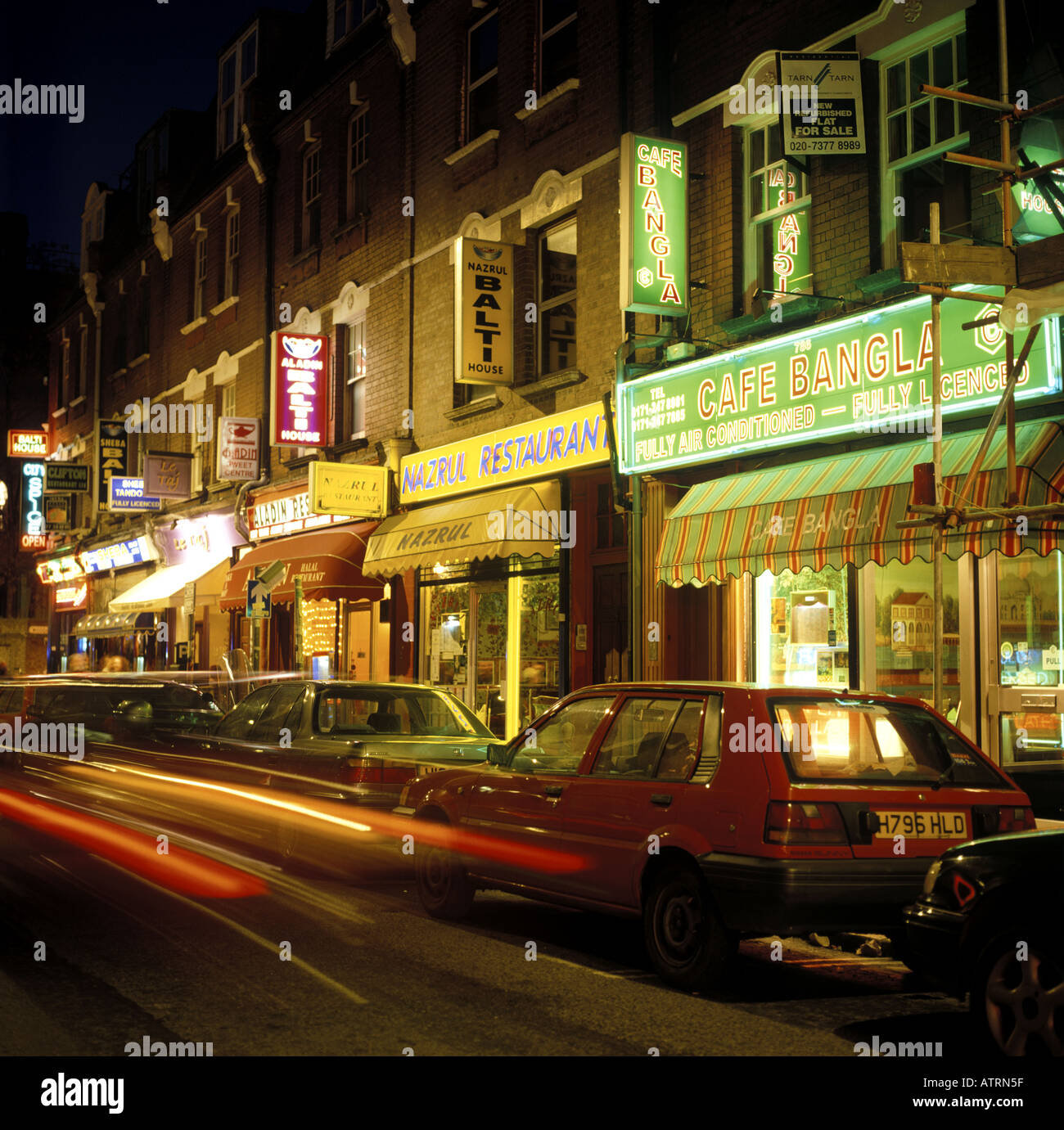 Brick Lane London Stock Photo Alamy