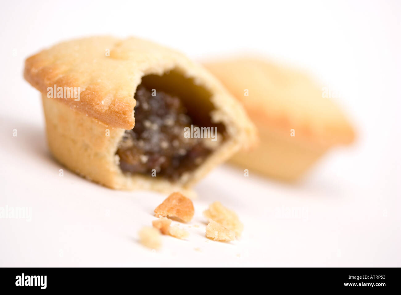 Half eaten mince pie hi-res stock photography and images - Alamy