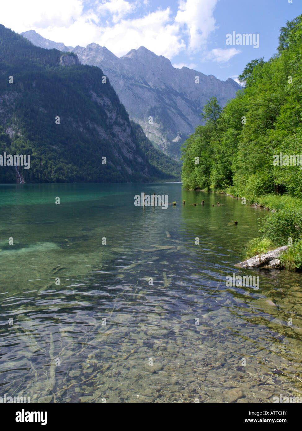 Lake Königssee, Berchtesgaden National Park, Germany Stock Photo - Alamy