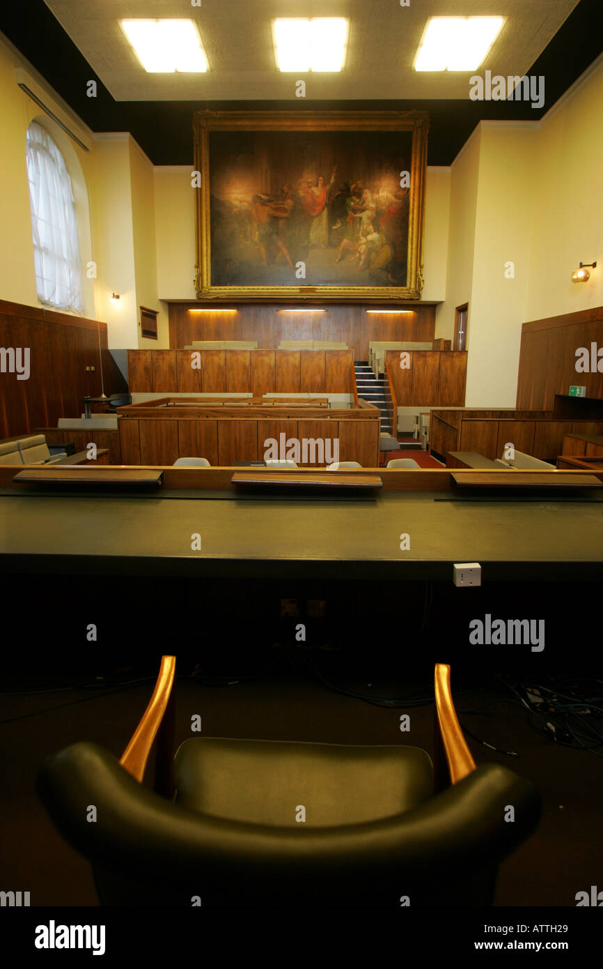 Judges chair in exeters rougemont hi-res stock photography and images