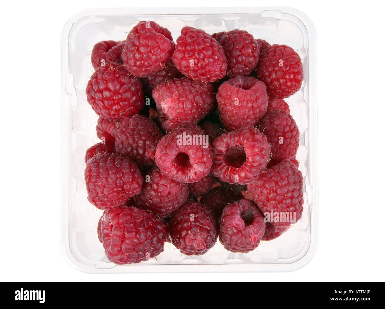 Fresh raspberry isolated on white background Stock Photo - Alamy