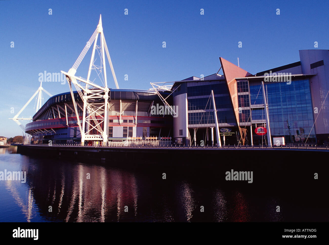 Welsh national football and rugby venue hi-res stock photography and ...