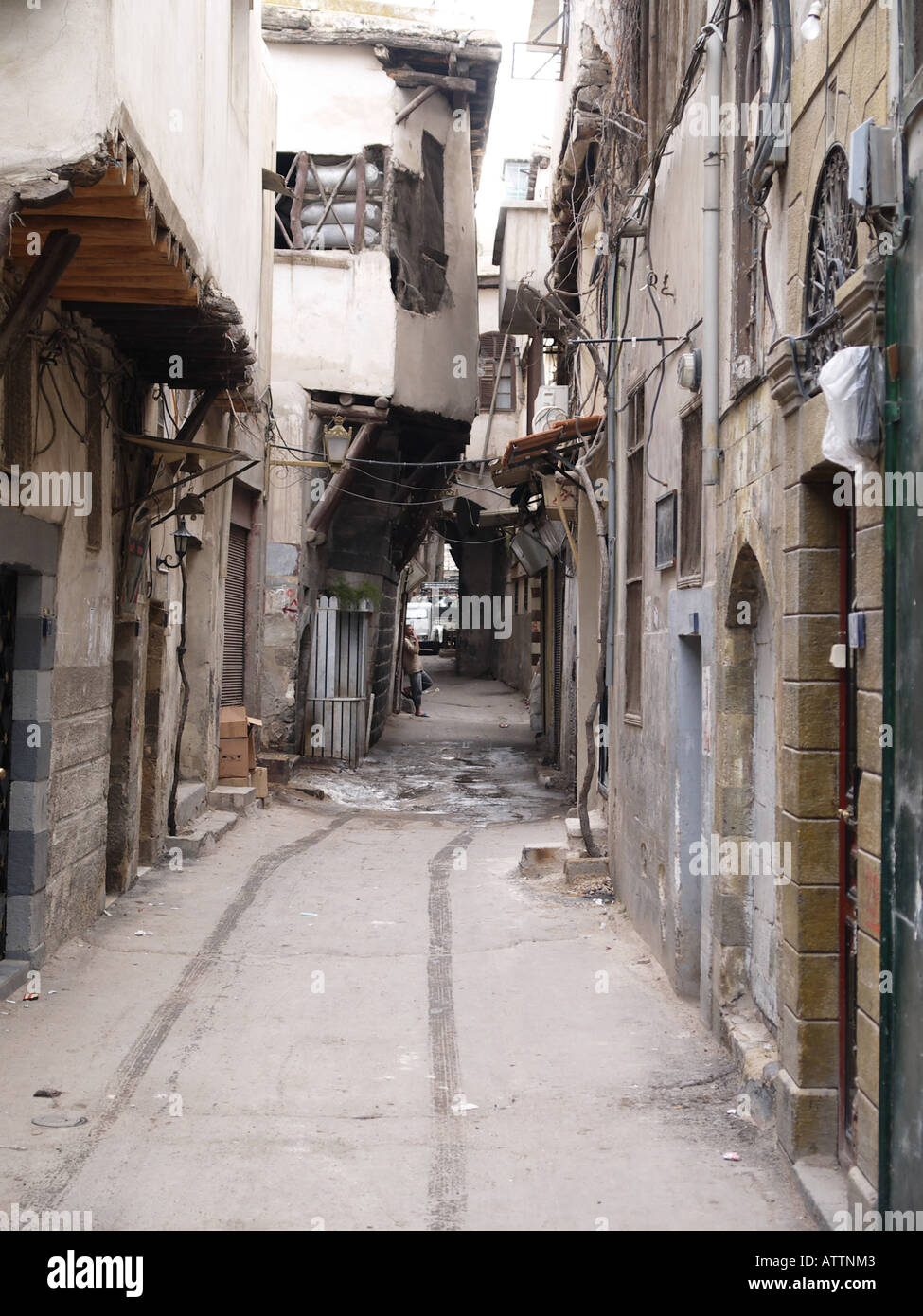 Streets in Old Damascus Stock Photo Alamy