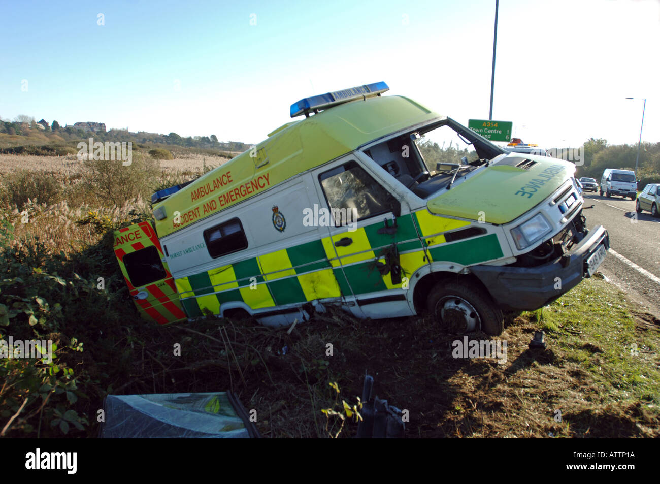 Ambulance rta uk hi-res stock photography and images - Alamy