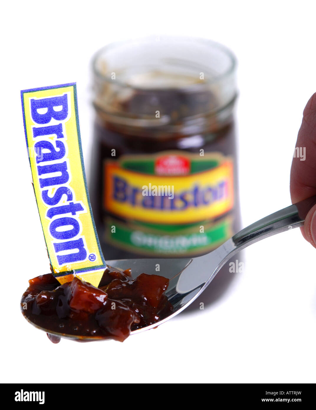 generic image showing the Branston brand of pickle original Stock Photo