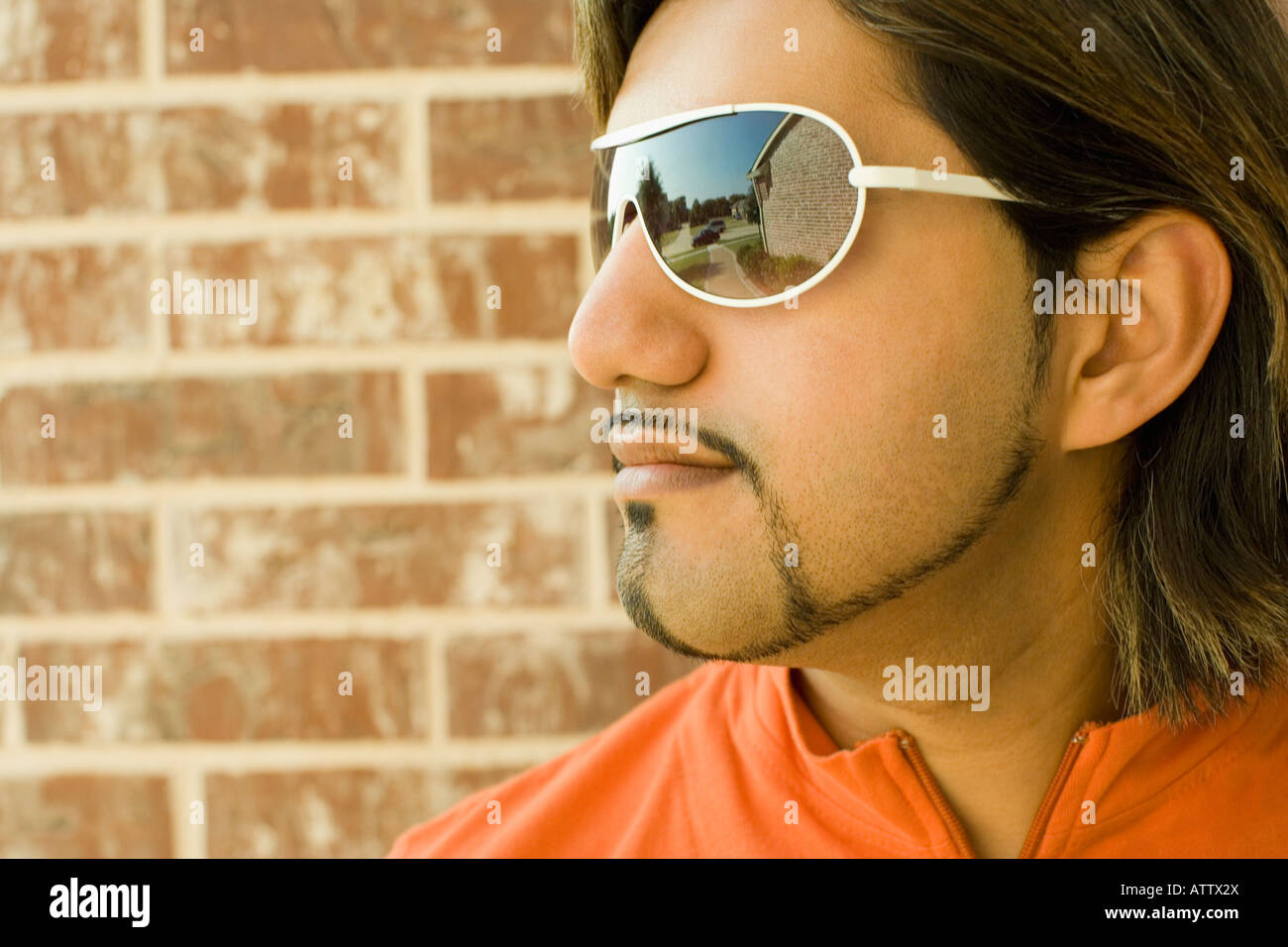 Male with sunglasses close up hi-res stock photography and images - Alamy