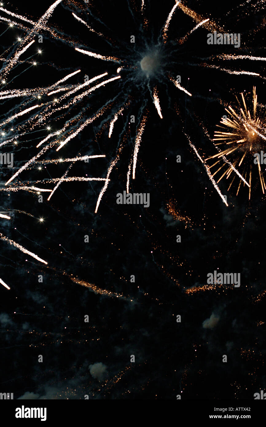 Fireworks 5th November Guy Fawkes Bonfire night UK Stock Photo Alamy