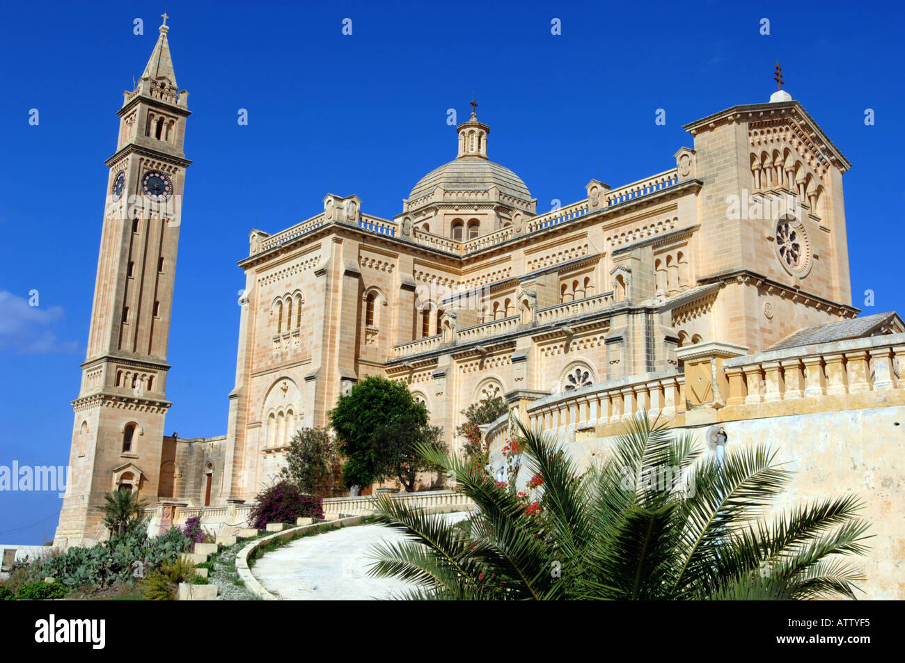 Our Lady of Ta Pinu Church in Gharb village Gozo The Island of Malta ...