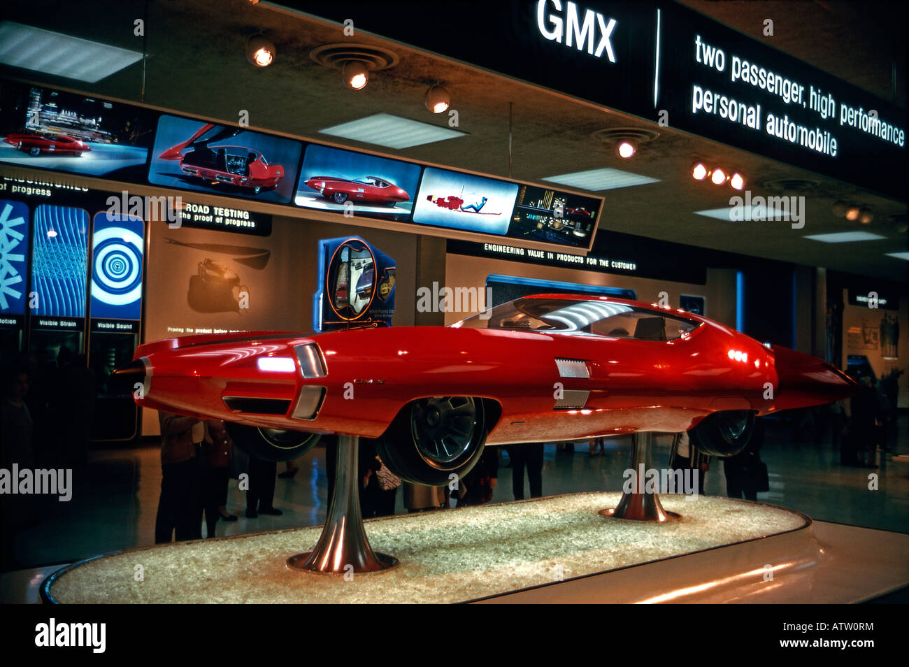 General Motors GMX Stiletto concept car, New York World's Fair 19645
