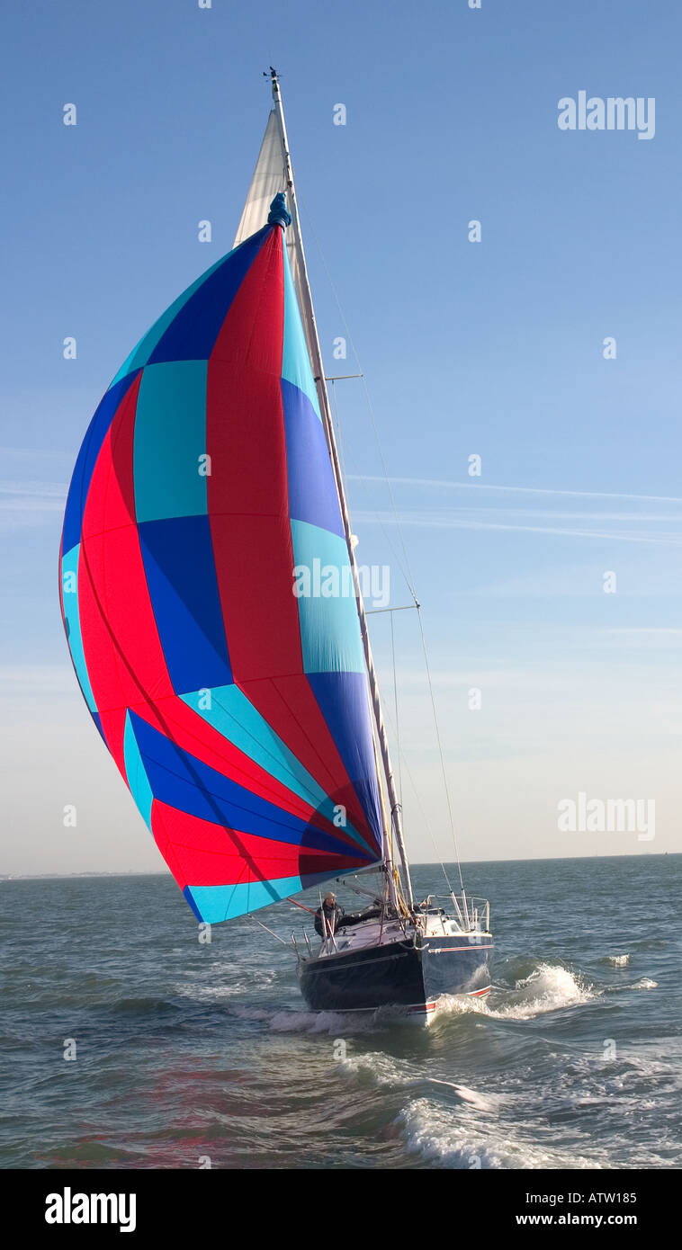 sailing yacht Stock Photo