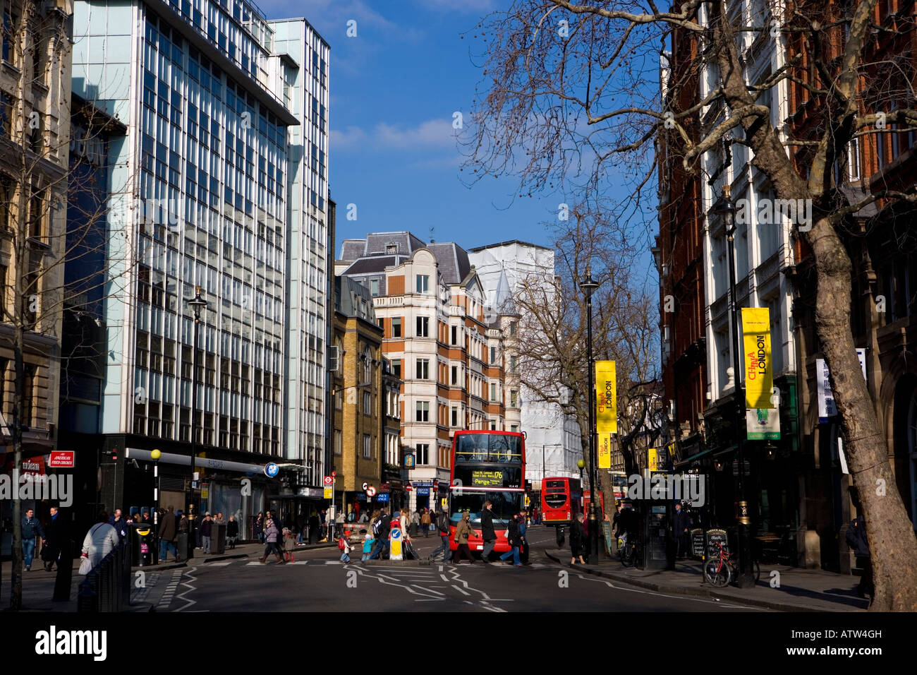 Charing Cross Road London Stock Photo 16393408 Alamy