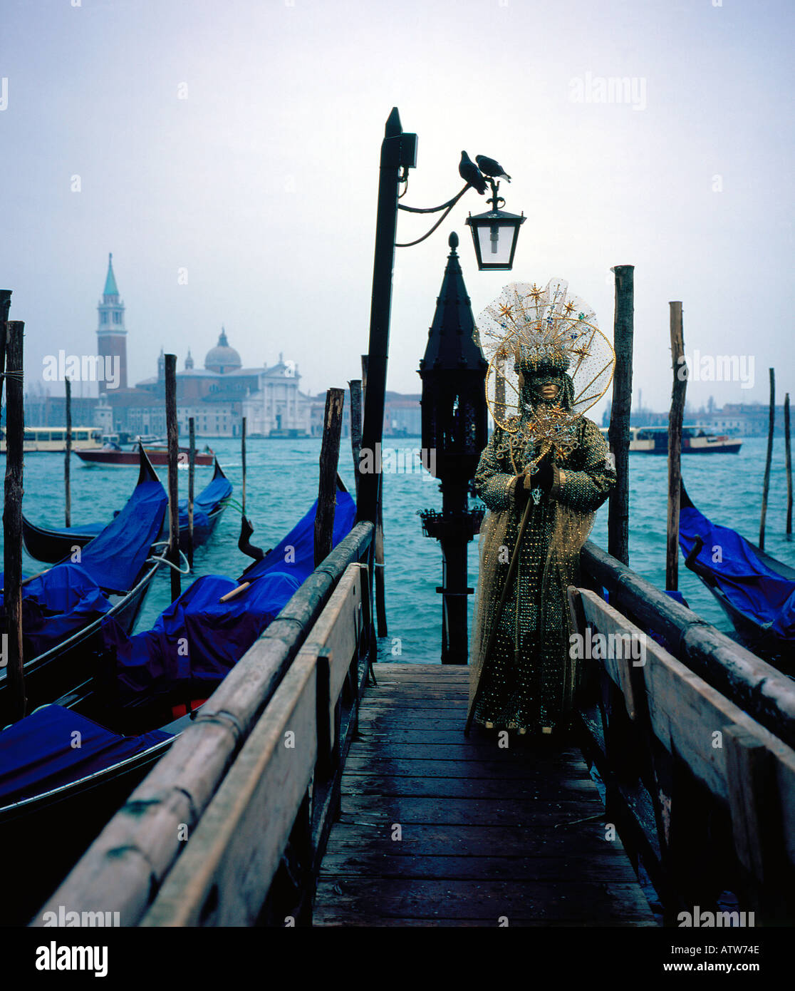 Venice Carnival Italy, UNESCO World Heritage Site, Europe. Photo by Willy Matheisl Stock Photo