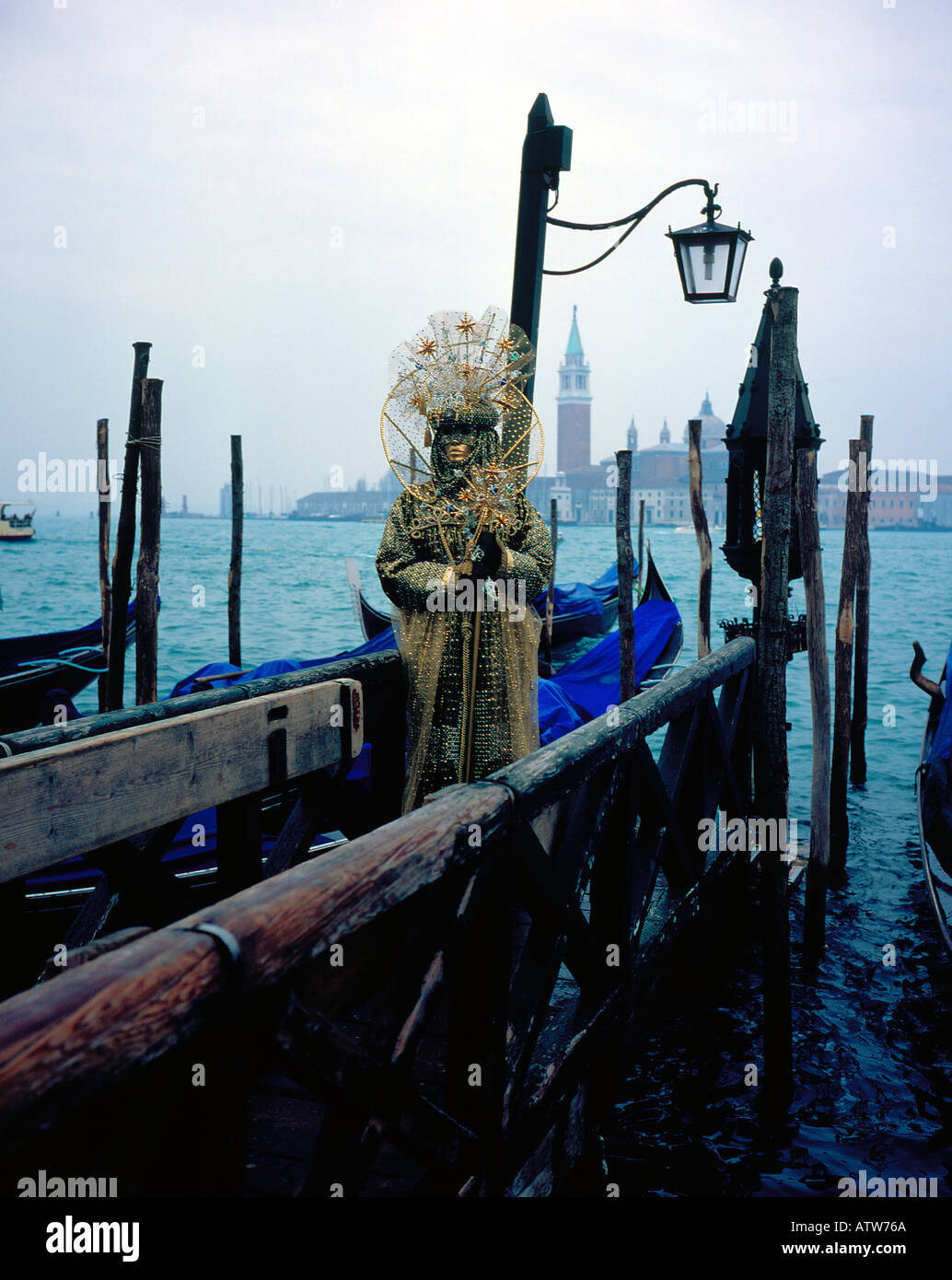 Carnival At Venice, UNESCO World Heritage Site,  Italy Europe. Photo by Willy Matheisl Stock Photo