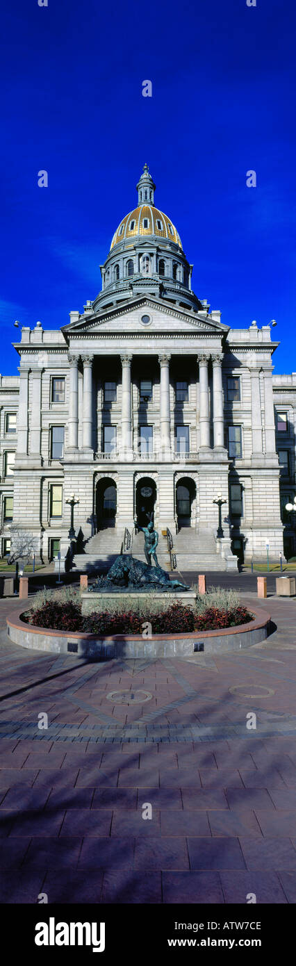 USA Denver Colorado State Capitol. Photo by Willy Matheisl Stock Photo
