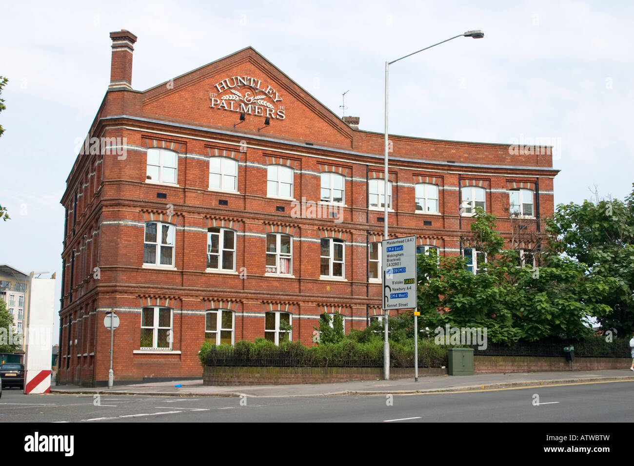 Huntley and Palmers building Kings Road Reading Berkshire Stock Photo