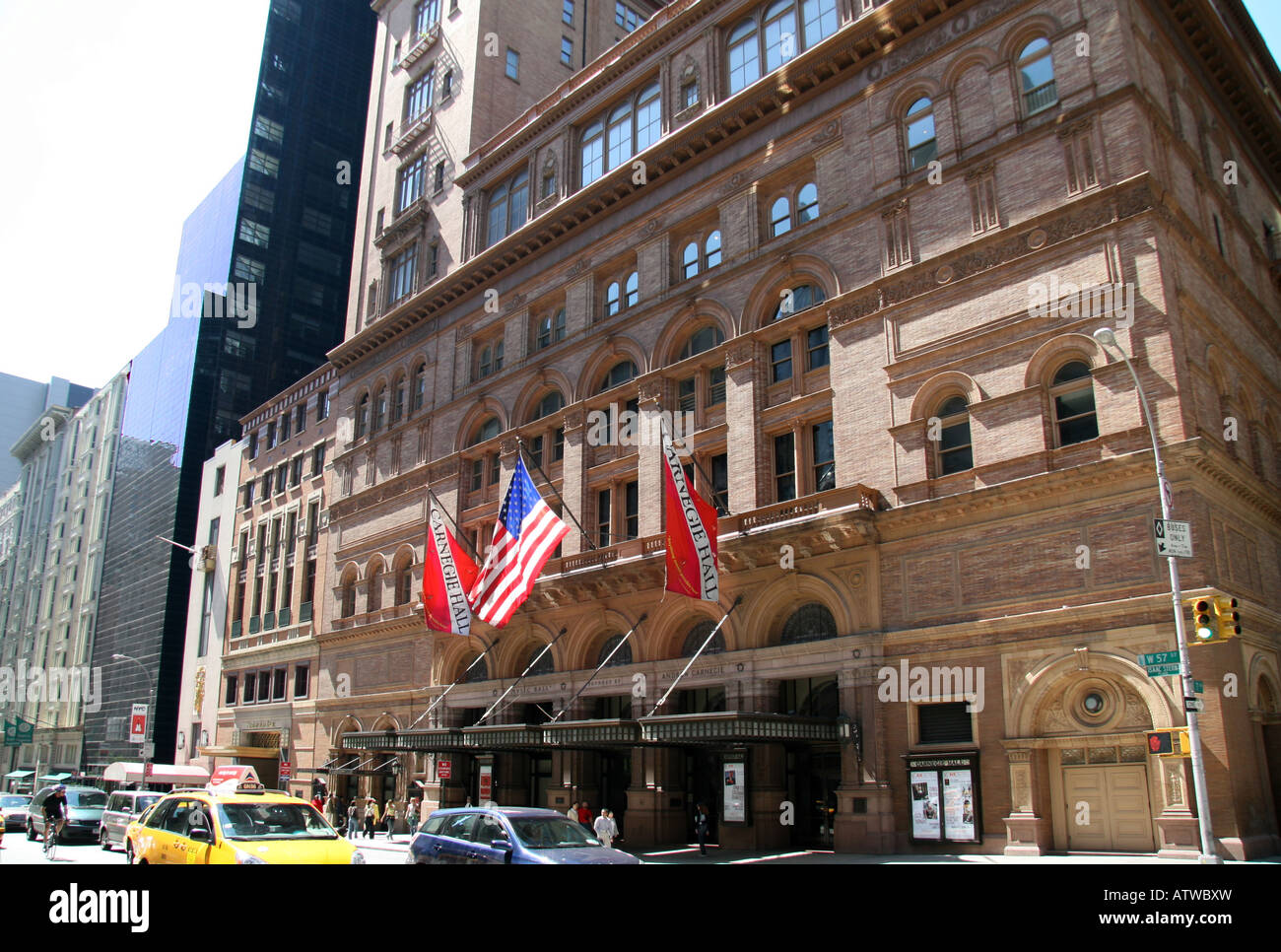 Carnegie Hall New York Stock Photo