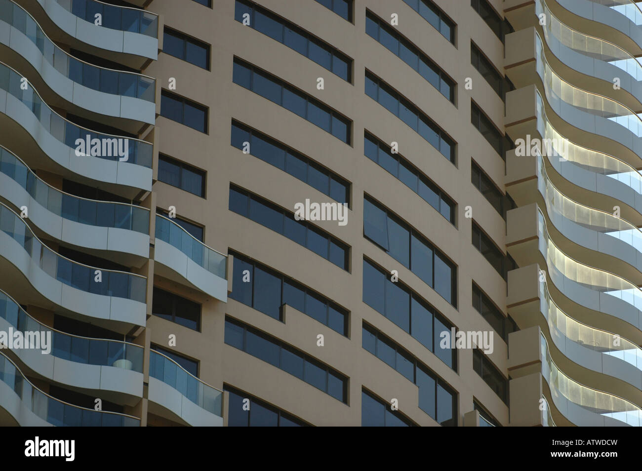 View of Highrise apartment building in hi-res stock photography and images - Alamy