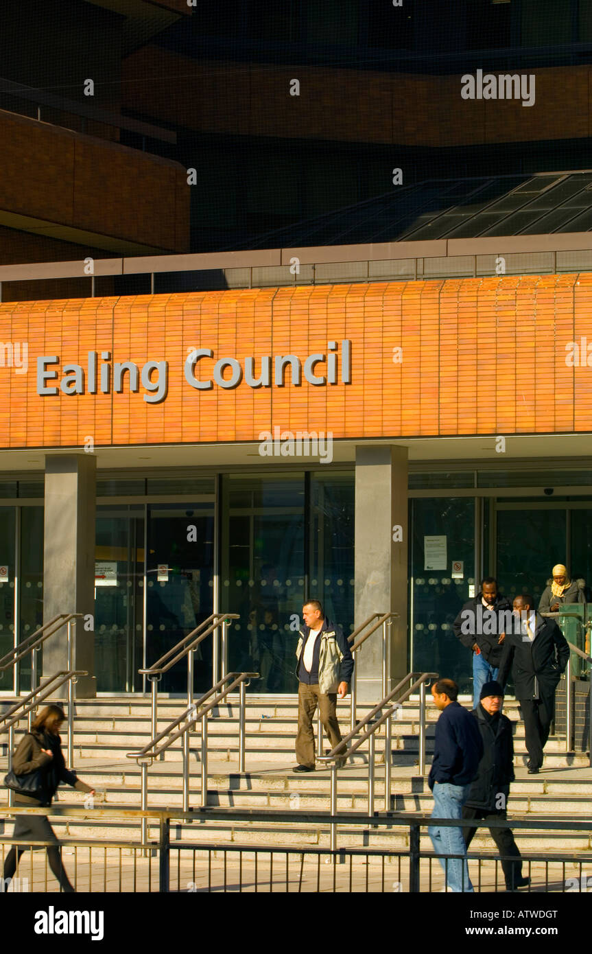 Ealing town hall building hi-res stock photography and images - Alamy