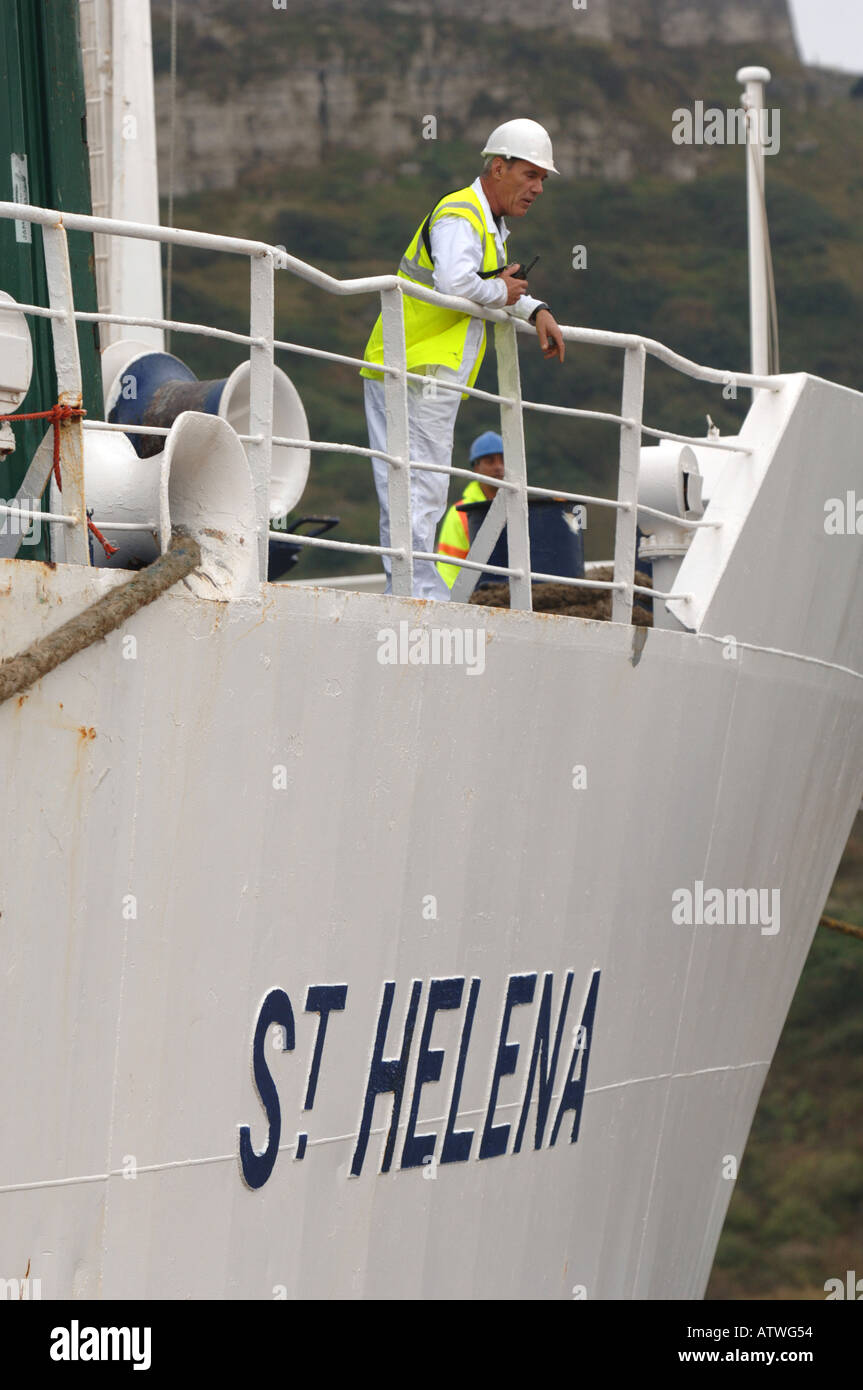 RMS Royal Mail Ship St Helena The last one that now operates between