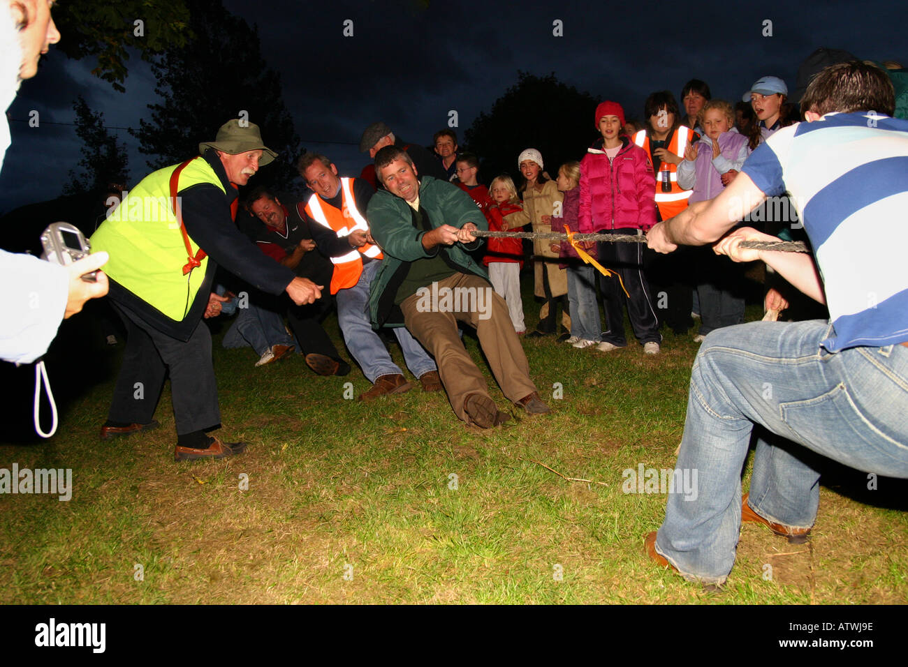 Tug of War Stock Photo